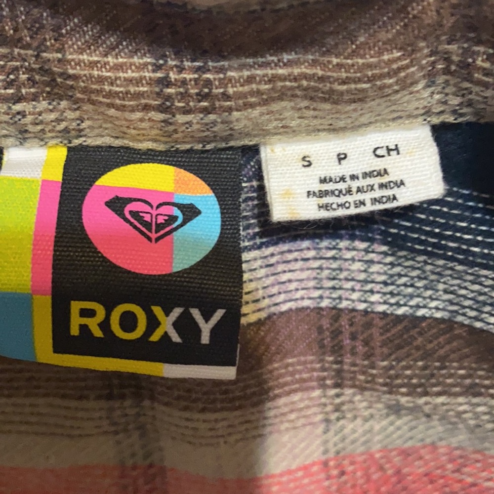 Preloved Roxy flannel - Picture 3 of 6